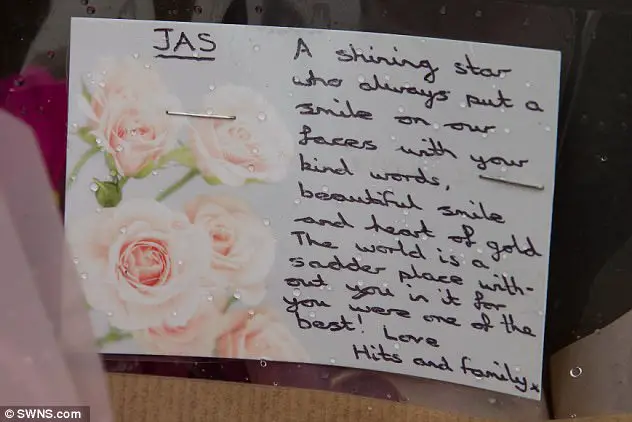 Heartbroken Father Lays Floral Tributes To Daughter, 11, At Home Where She Was Stabbed To Death