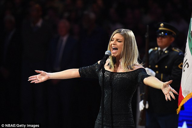 Singer Fergie Is Dragged On Twitter For 'Worst Ever' National Anthem Rendition During NBA All-Star Game