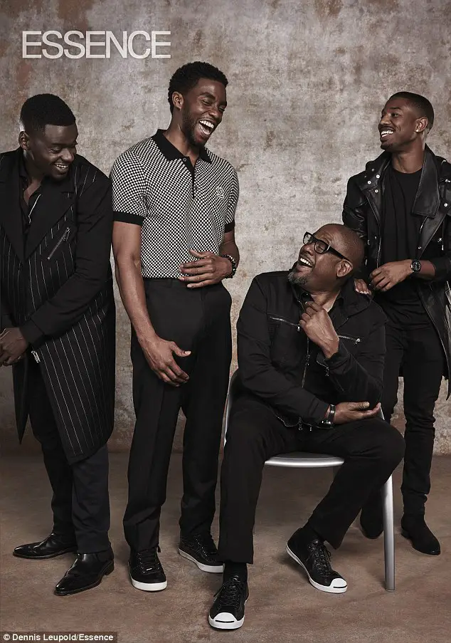 Danai Gurira Flaunts Fab Figure In Metallic Silver As She Talks Seeing Empowered Africans In Black Panther