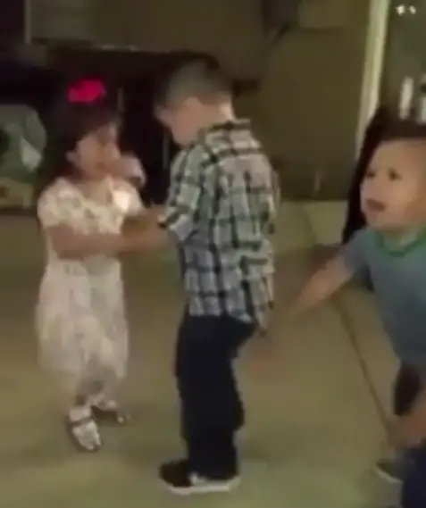Amazing Video Shows How Little Boy Steals Girl From Friend On Dance Floor