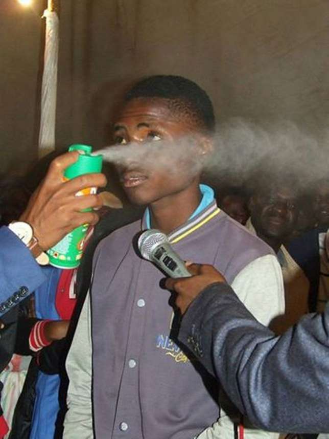 South African Pastor Found Guilty After Spraying Insecticide On Congregation's Faces For "Healing"