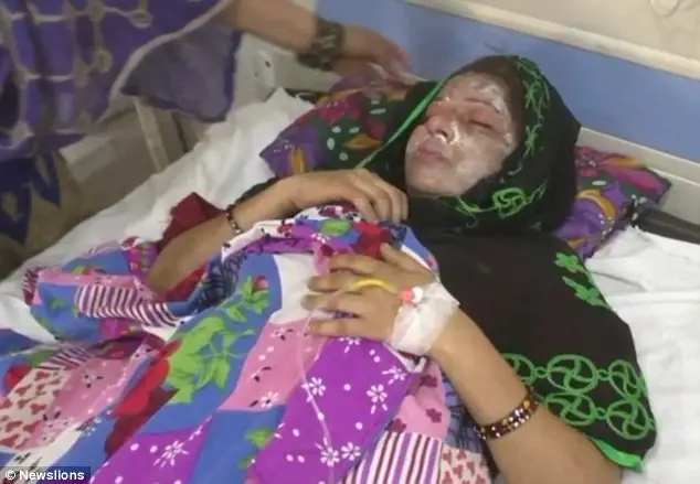 Indian Man 'Poured ACID On His Sleeping Wife' Because She Gave Birth To Two Daughters And He Wanted A Boy