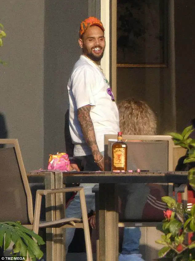 Chris Brown Grips Hands Around Woman's Neck - Both Say It Was Playful - You Be The Judge!