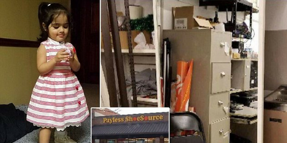 Tragedy As Two-Year-Old Dies After A Full-Length Mirror Falls Off The Wall And Smashes Over Her Head At Payless Store