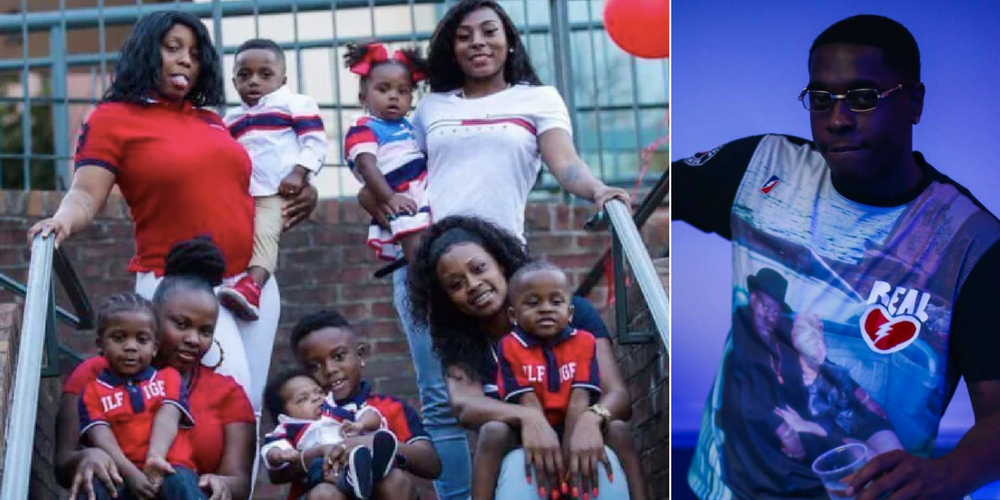 Four Women With Kids By The Same ‘Deadbeat Dad’ Are Being Dragged For Viral Family Photo!