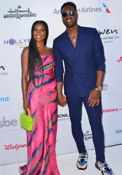 Gabrielle Union Enjoys Date Night With Husband Dwyane Wade At DesignCare Gala