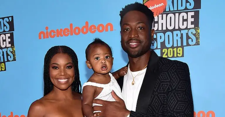 Gabrielle Union And Dwyane Wade Are All Smiles Alongside Daughter Kaavia At The Nickelodeon Kids Choice Sports Awards