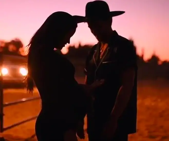 Pregnant Cassie Is Engaged To Beau Of Eight Months Alex Fine Following A Western-Themed Proposal