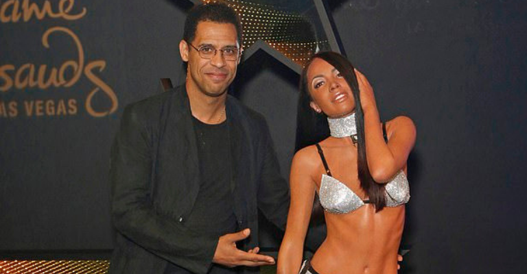 The Late Aaliyah Gets Immortalized With A Statue At Madame Tussauds As Her Brother Rashad Attends Ceremony