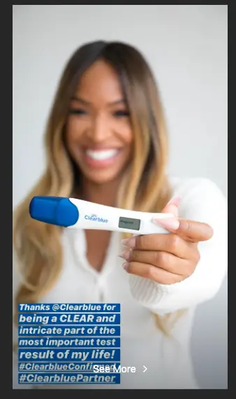 Malika Haqq Announces Sex Of Baby With Another Sponsored Post