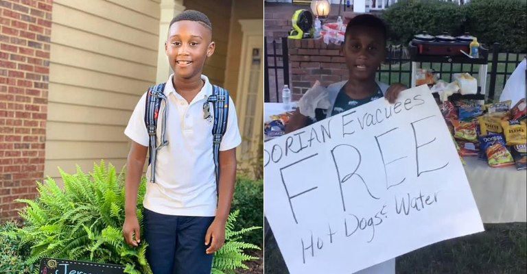 Six-Year-Old Boy Uses All Of His Birthday Money He Saved For A Trip To Disney World To Buy Food For Hurricane Dorian Evacuees