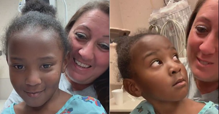 Relieved Step-Mom Of Three-Year-Old Who Was Abducted Shares Video With Her Daughter In Hospital