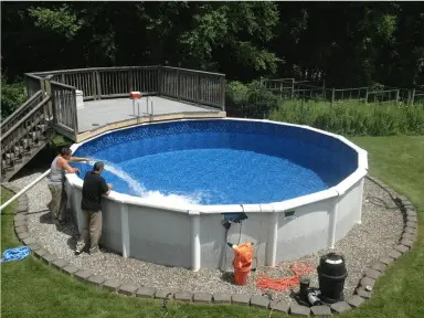 taking care of above ground pool