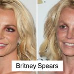 celebrity with and wihtout makeup