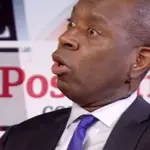 Clive Myrie Scar on Neck from Surgery