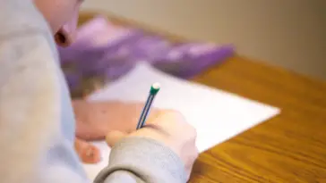 student preparing for exams