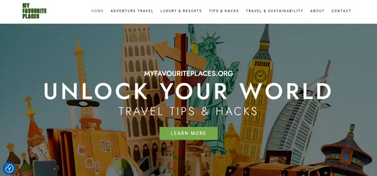 MyFavouritePlaces.org