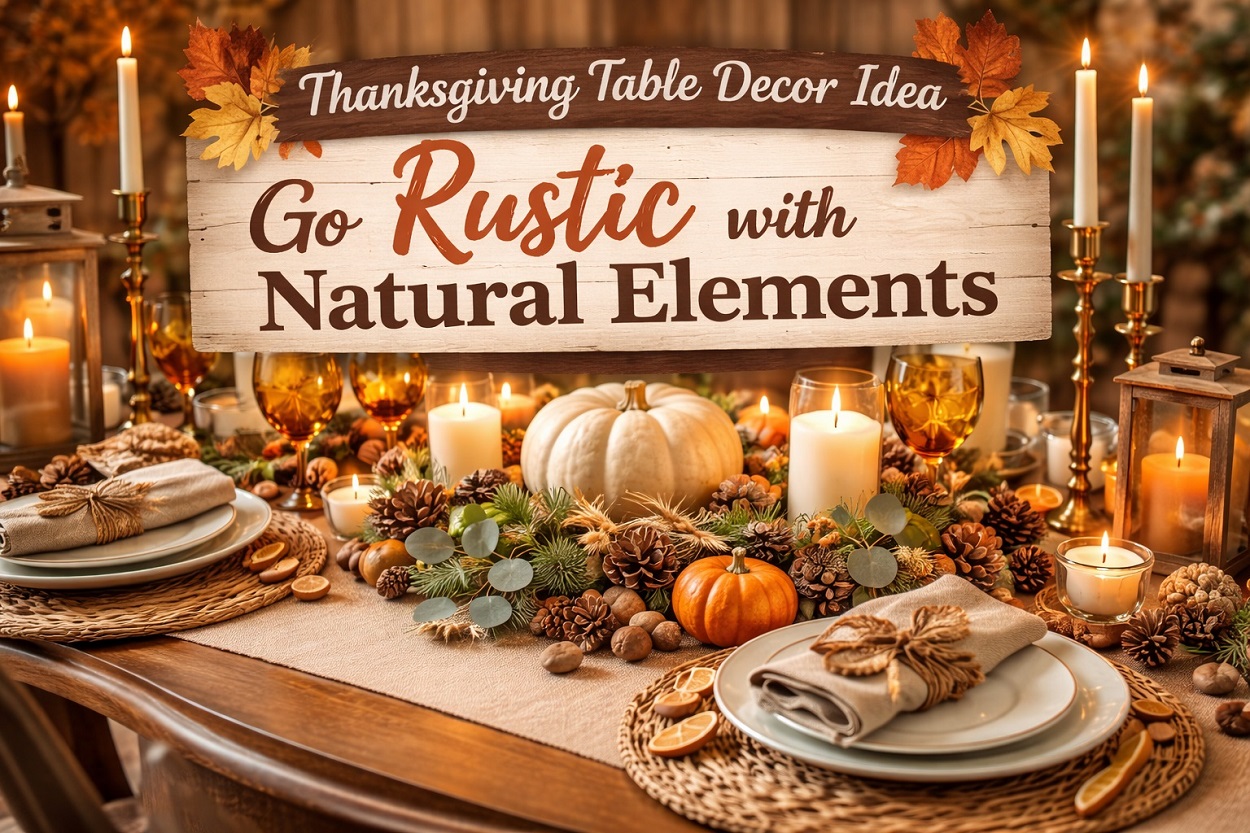 Go Rustic with Natural Elements