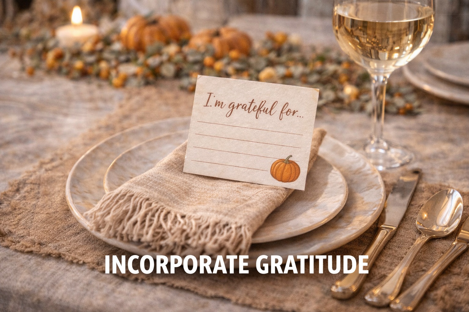 Incorporate Gratitude