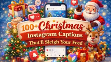 christmas instagram captions