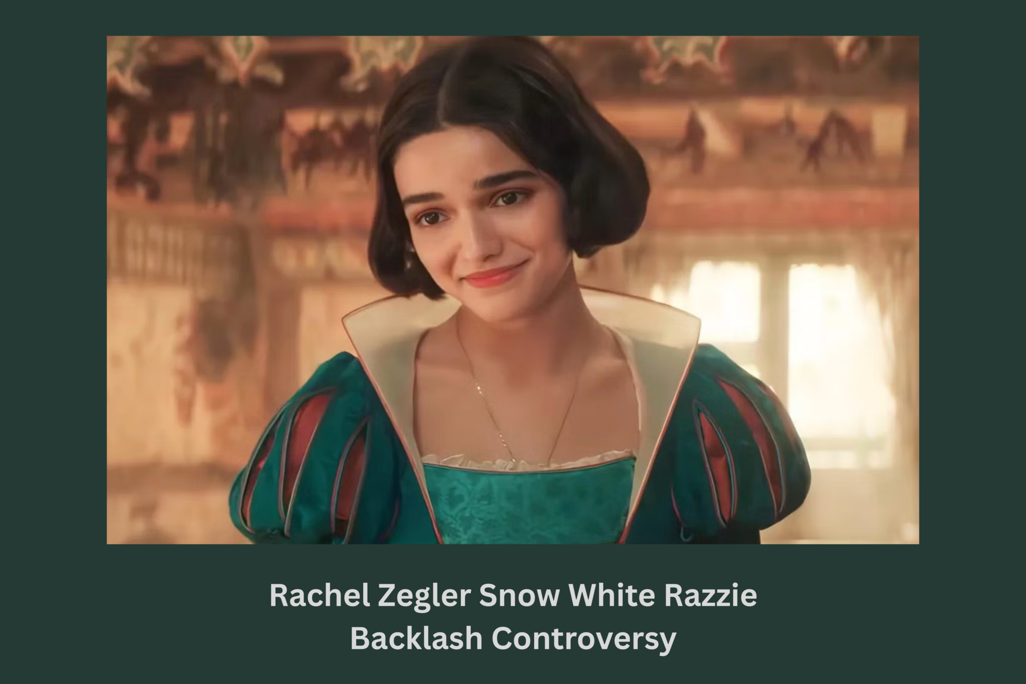 Amara Razzie Rachel Zegler Snow White Razzie Backlash Controversy